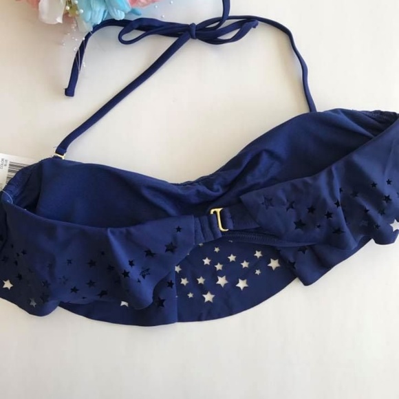 NWT California Waves star bikini crop top XL - Picture 4 of 5